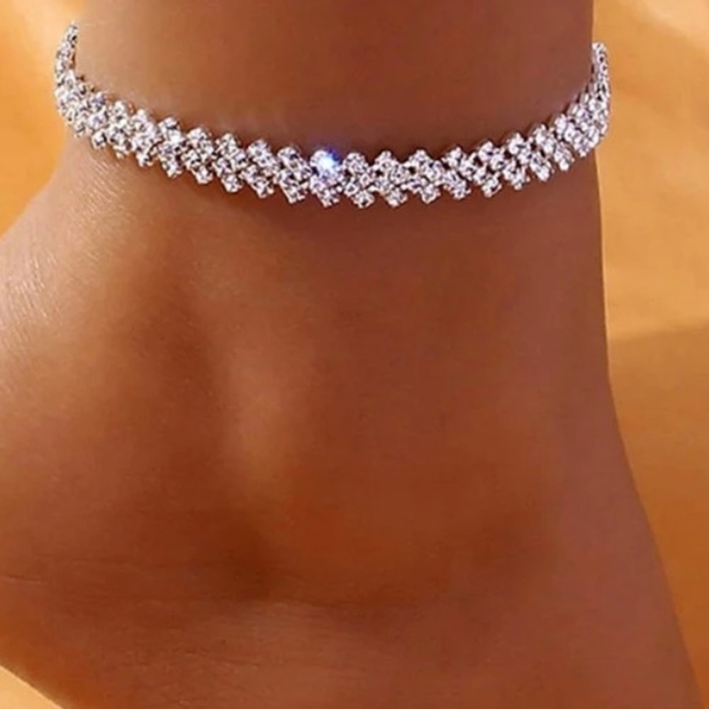 Showstopper - Trendy Bracelet Anklet Super sparkly adjustable